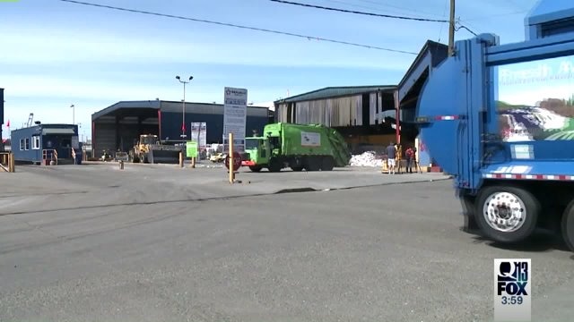 Human remains found at recycling station