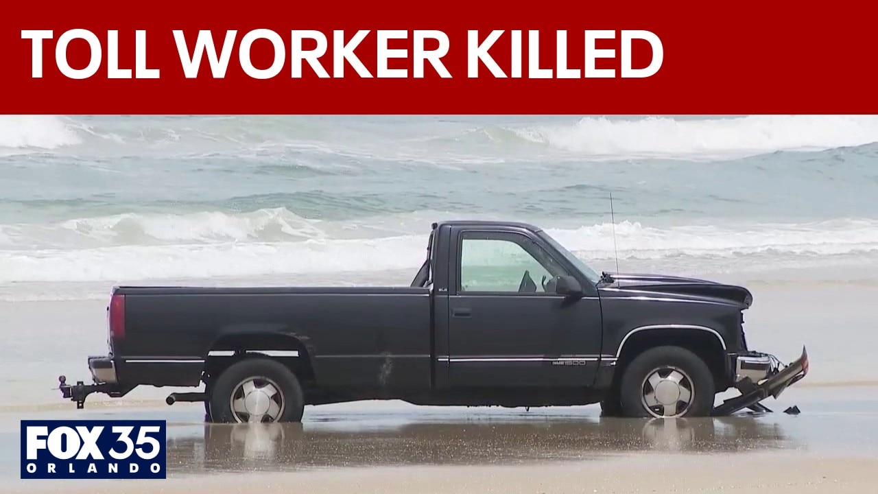 Worker killed after truck crashes through Daytona Beach toll booth