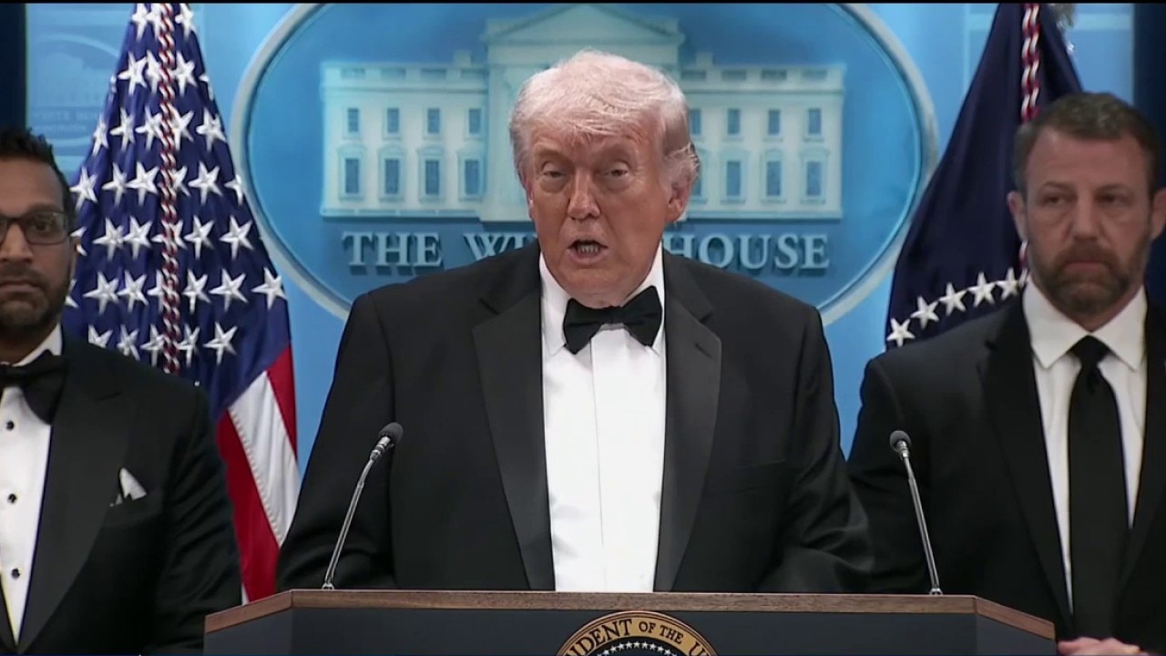 Trump urges for peace after White House Correspondents Dinner shooting