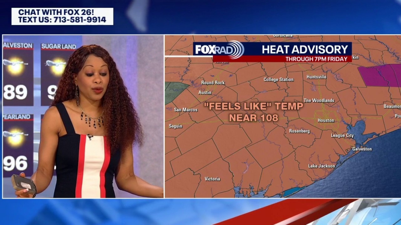Houston weather: Heat expected to worsen Friday