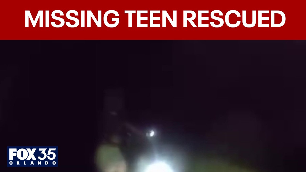 Missing teen rescued in dark by Florida deputies: 'Thought I was going to die' 