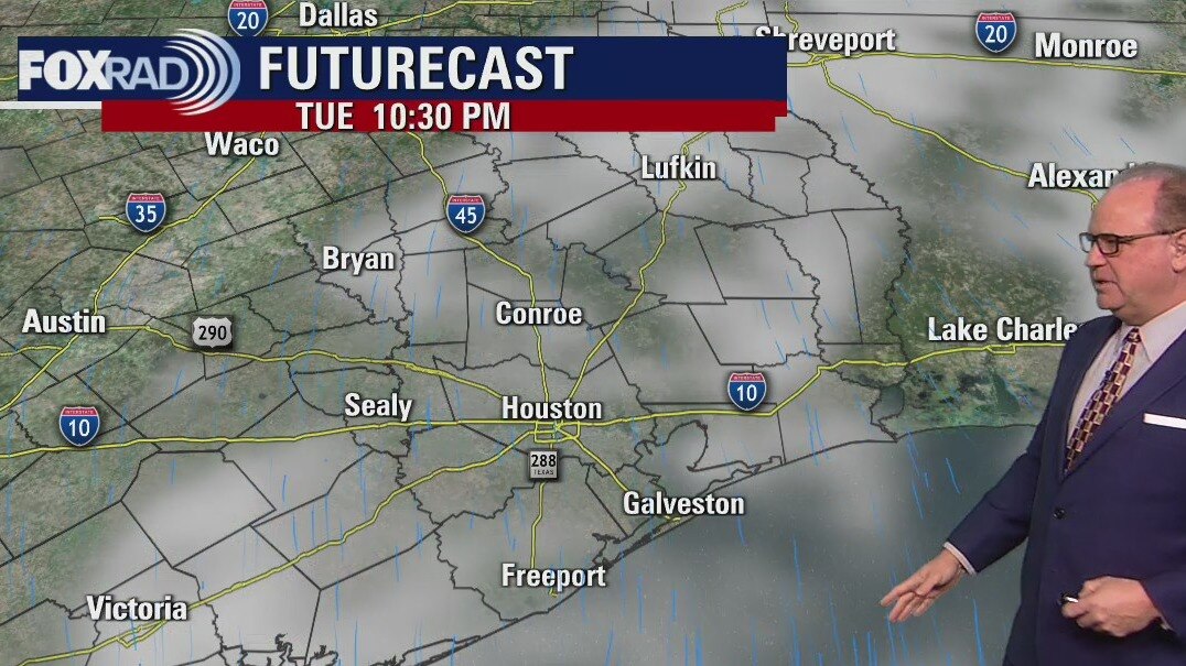 Tuesday evening weather forecast