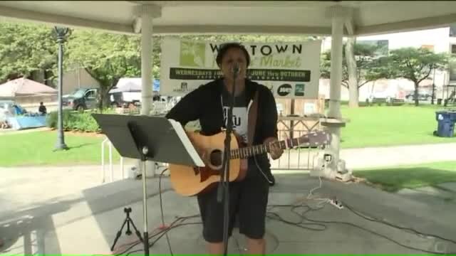 Chip learns all about Westown Farmers Market, River Rhythms
