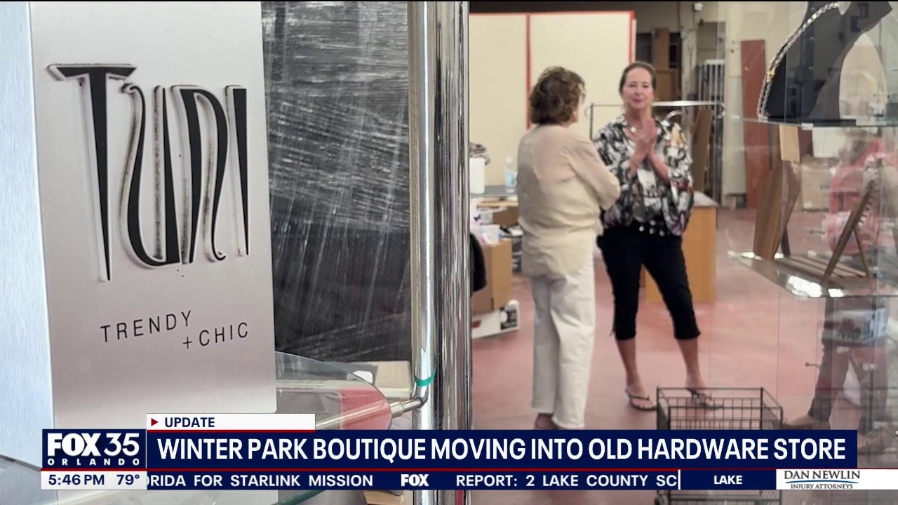 Winter Park boutique finds temporary home inside former Miller's Hardware building