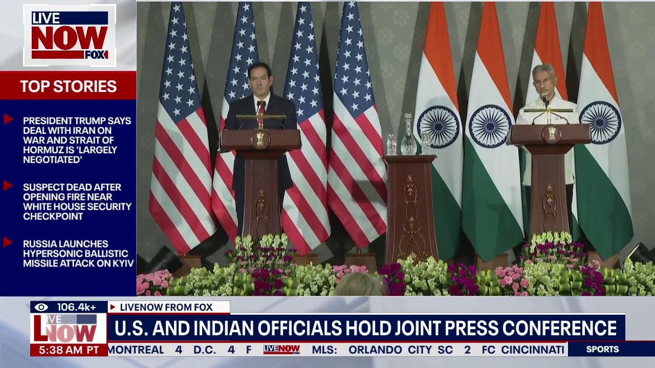 Sec. Rubio delivers remarks in New Delhi