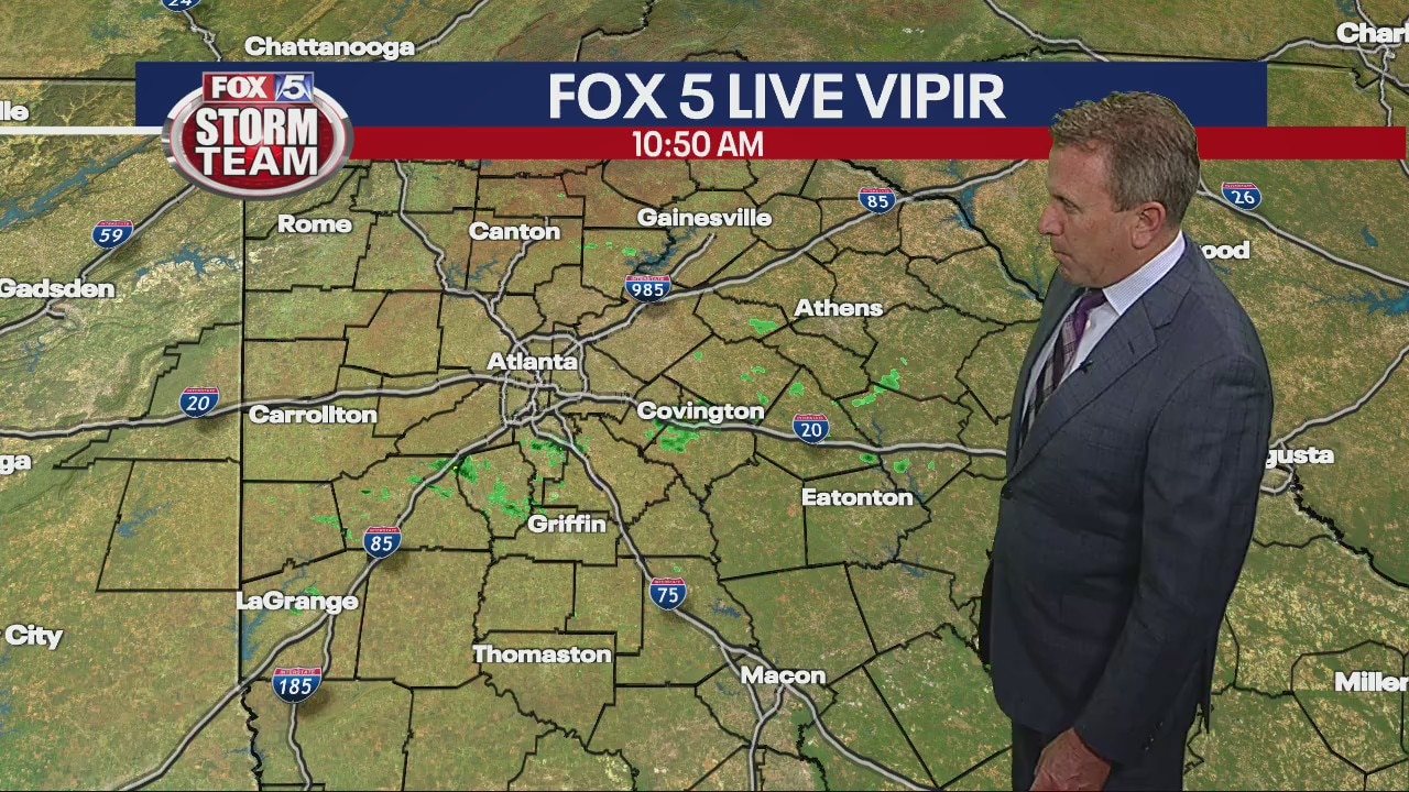 Monday midday forecast