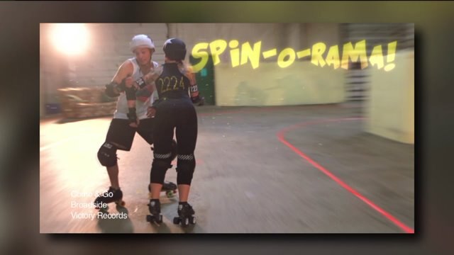 Bruisin` on the big stage: Brew City Bruisers appear in national music video!