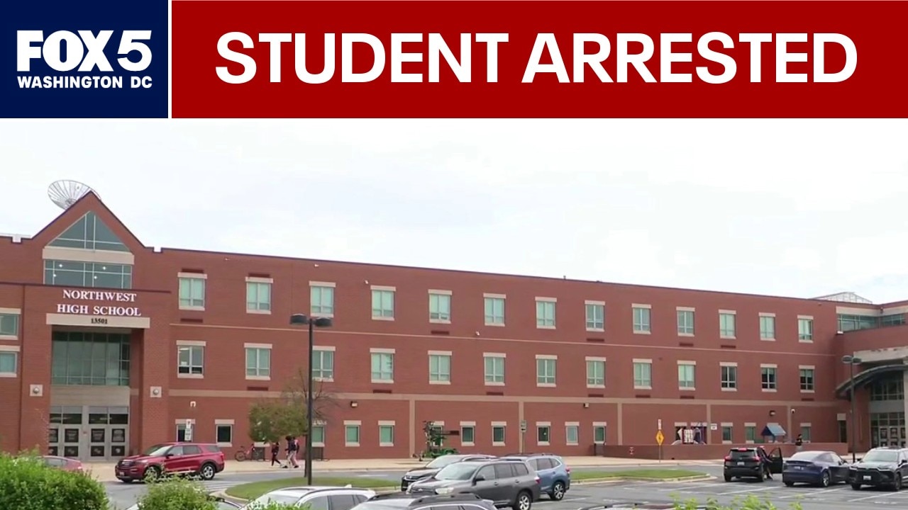 Student arrested, gun found after alleged armed robbery in Montgomery County high school