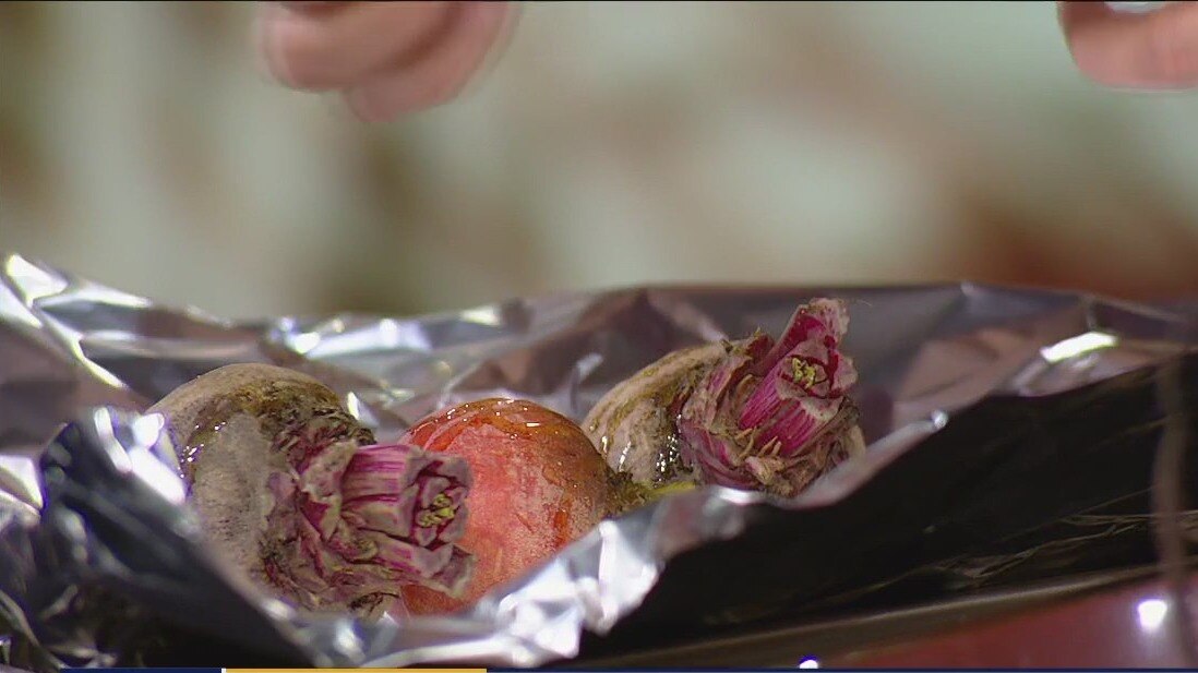 A very vegetarian Thanksgiving: Roasted beets