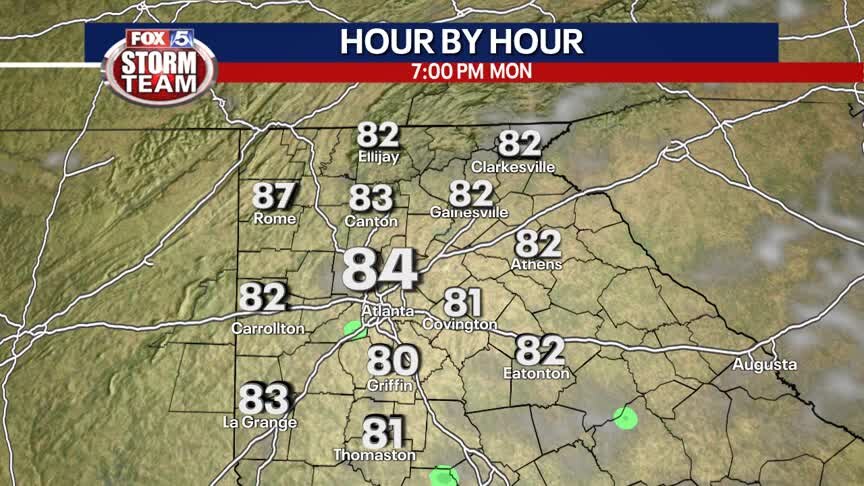 Sunday Night Forecast