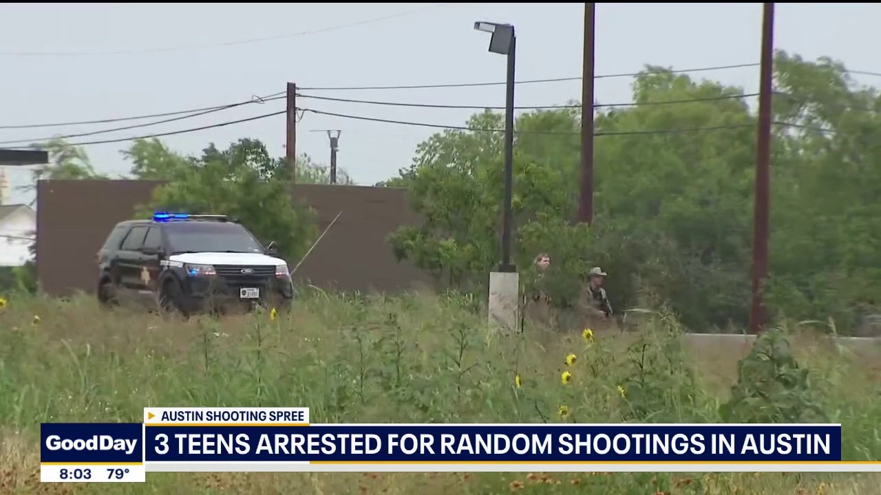 3 teens arrested for random shootings in Austin