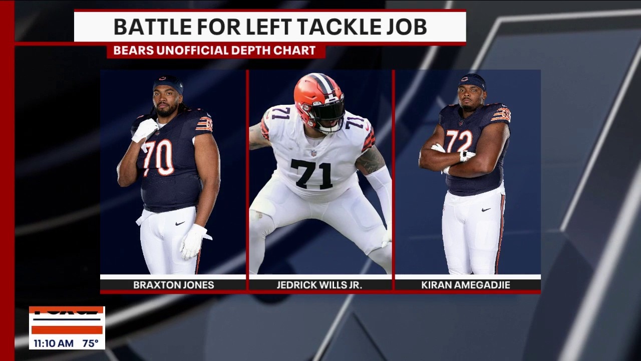 What should you watch for in the Bears' LT battle this preseason?