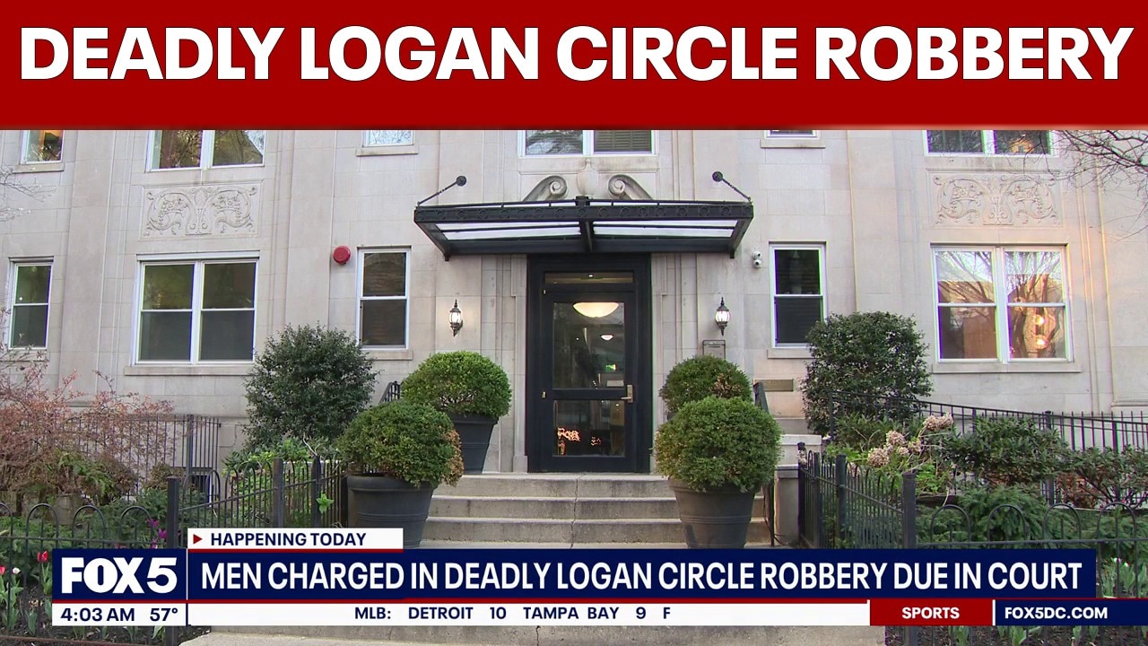 Men charged in deadly Logan Circle robbery due in court | FOX 5 AT 4AM