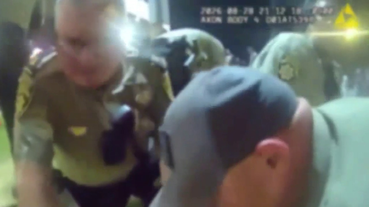 Body cam video shows East Coweta football game fight