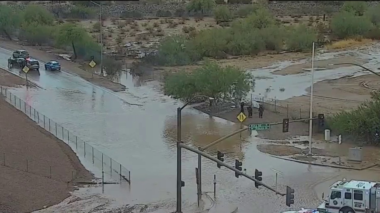 Officials warn of driving through standing water after sudden downpours