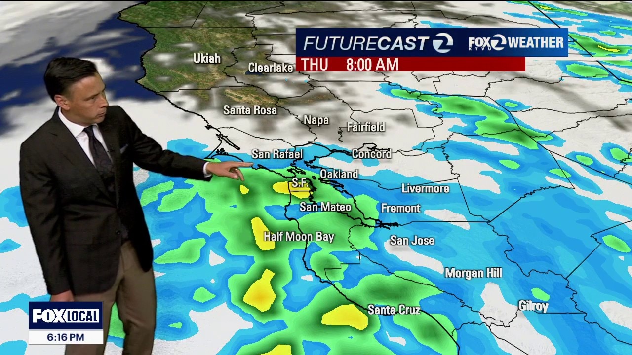 Increasing rain chances Thursday morning