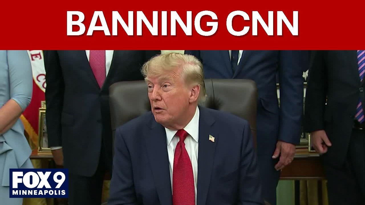 Trump plans to ban CNN, MS NOW and Politco at White House