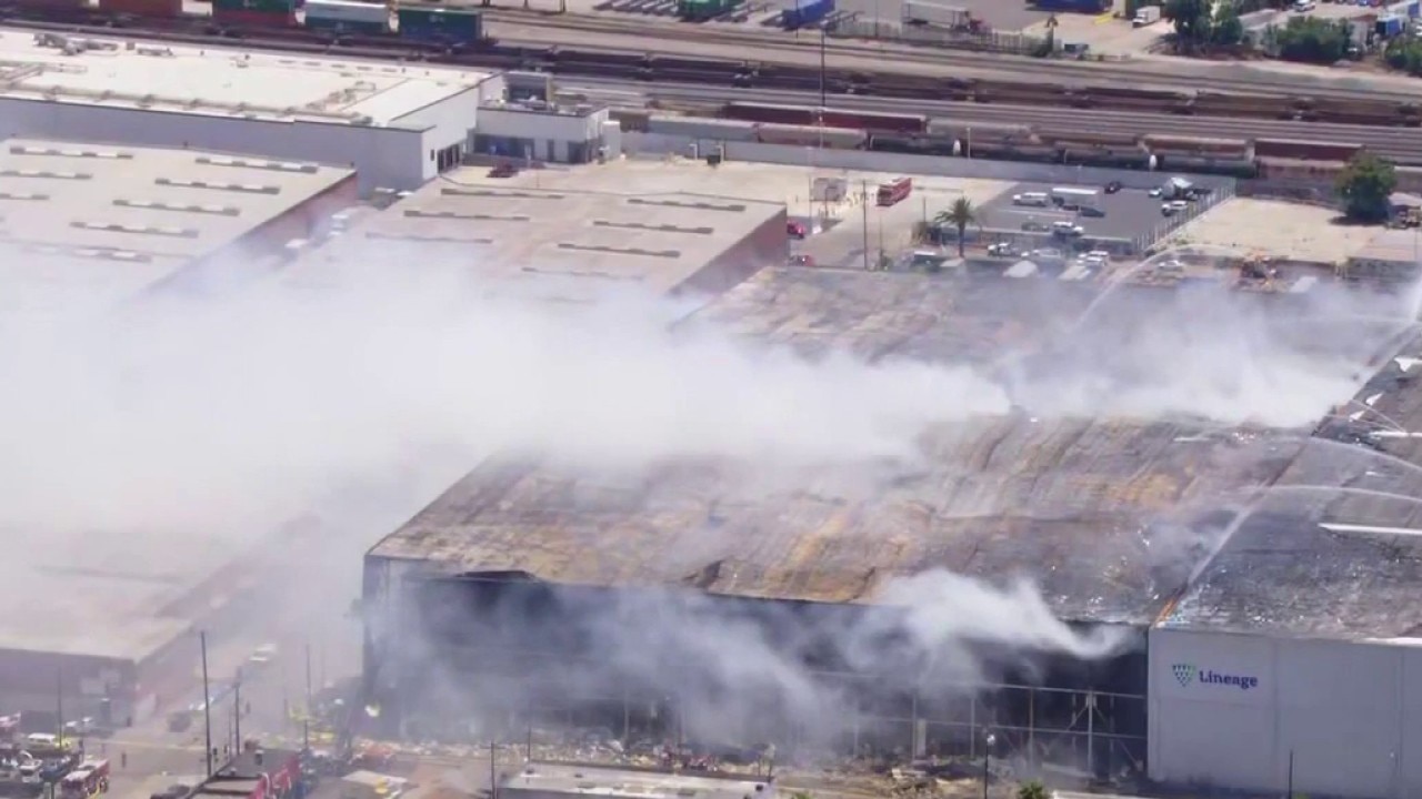 Boyle Heights warehouse fire enters 7th day