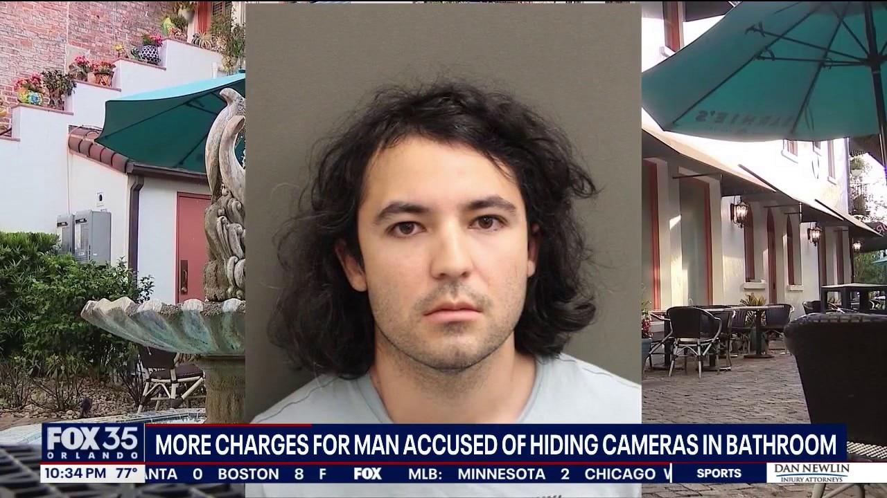 Law student faces more charges after hidden cameras found in bathroom