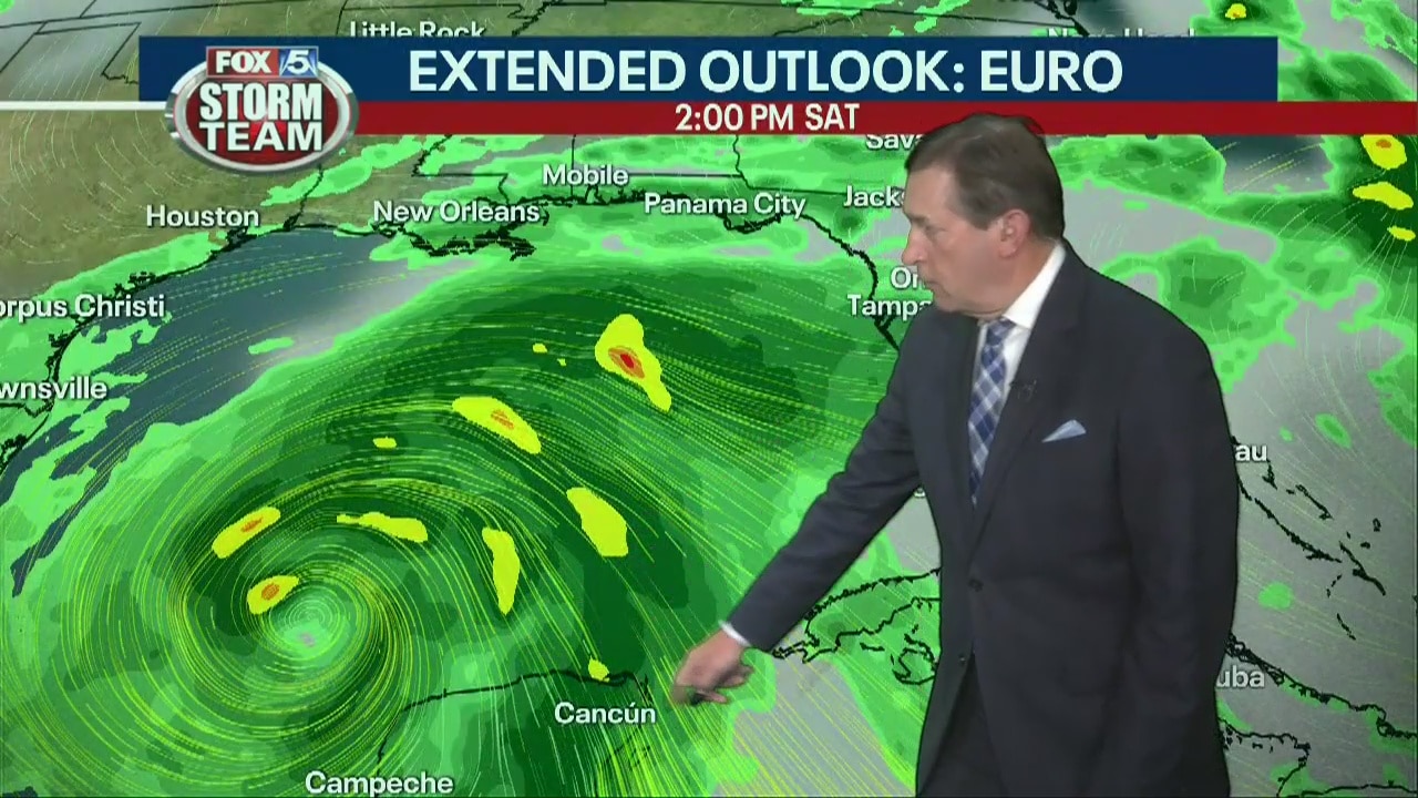 Thursday late night forecast