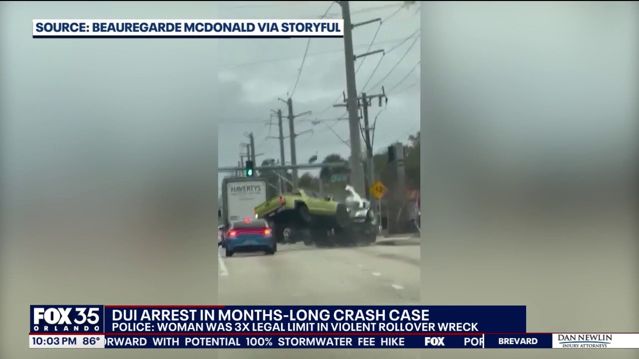 Driver charged months after airborne DUI crash in West Melbourne