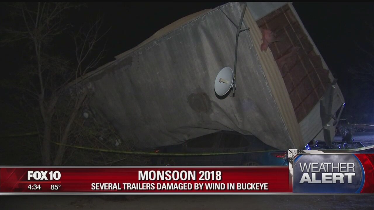 Buckeye hit hard by storm damage, thousands still without power