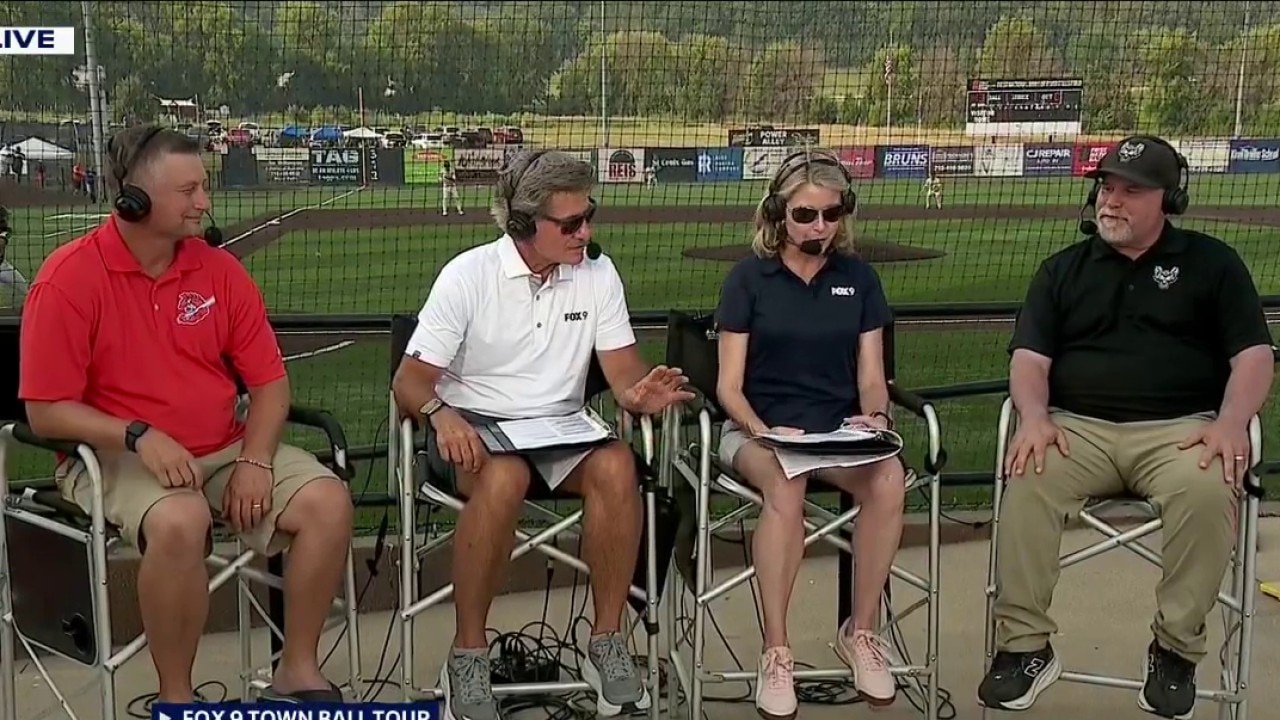 FOX 9 Town Ball Tour: Border battle with Hudson, River Falls managers