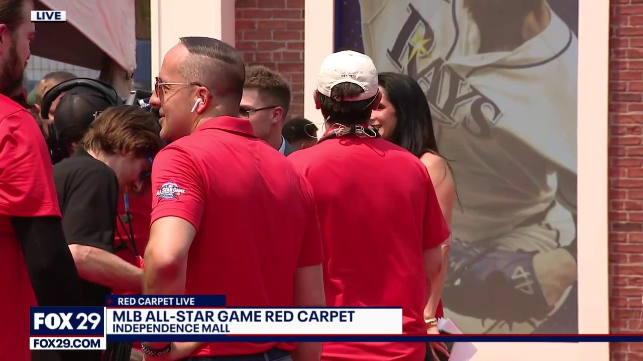 Kevin McGonigle on MLB All-Star Red Carpet