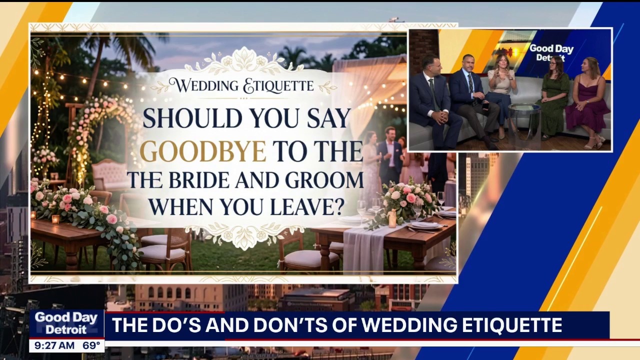 Are you a good wedding guest? Berkley etiquette experts share fall do's and don'ts
