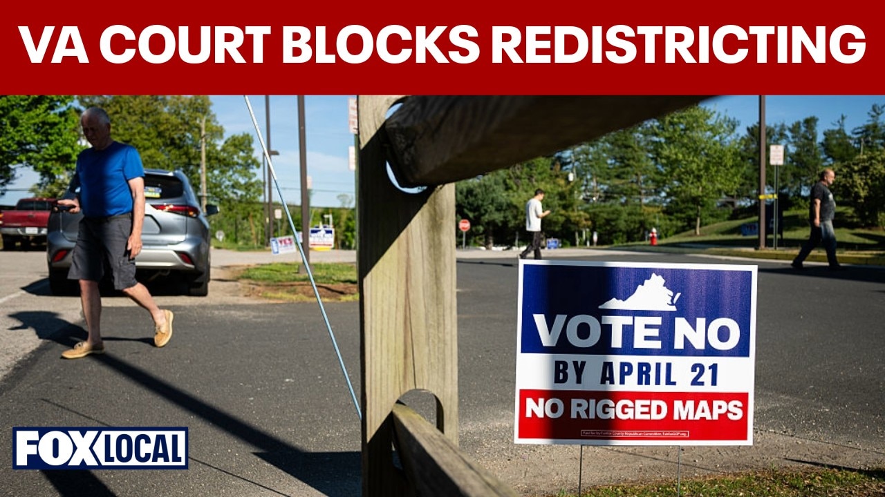 Virginia circuit court invalidates redistricting amendment, blocks certification