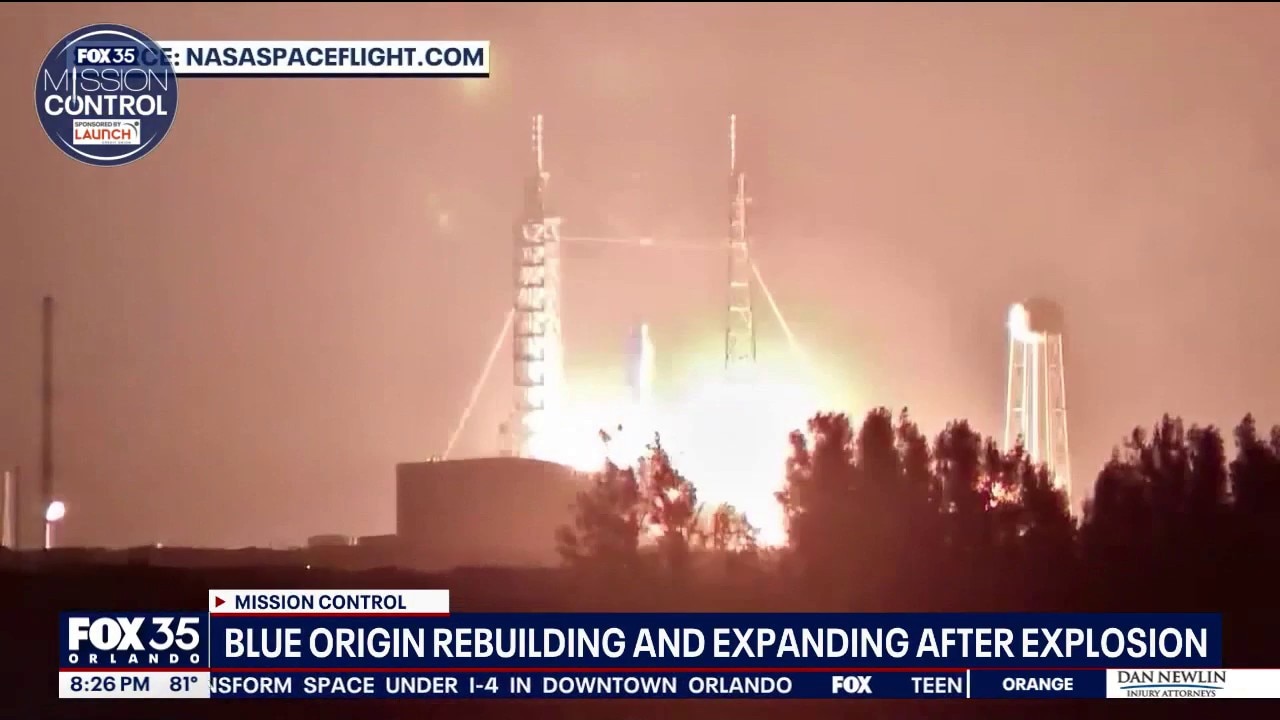 Blue Origin rebuilding, expanding after explosion at Florida launch pad