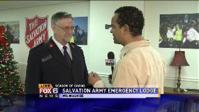 Justin talks with Major Roger Ross
