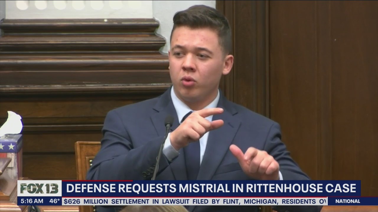 Defense requests Mistrial in Kyle Rittenhouse case