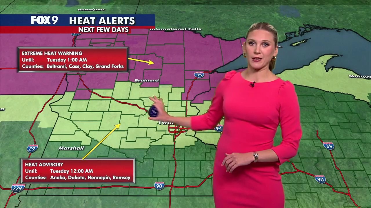 MN weather: Hot temperatures for the next few days