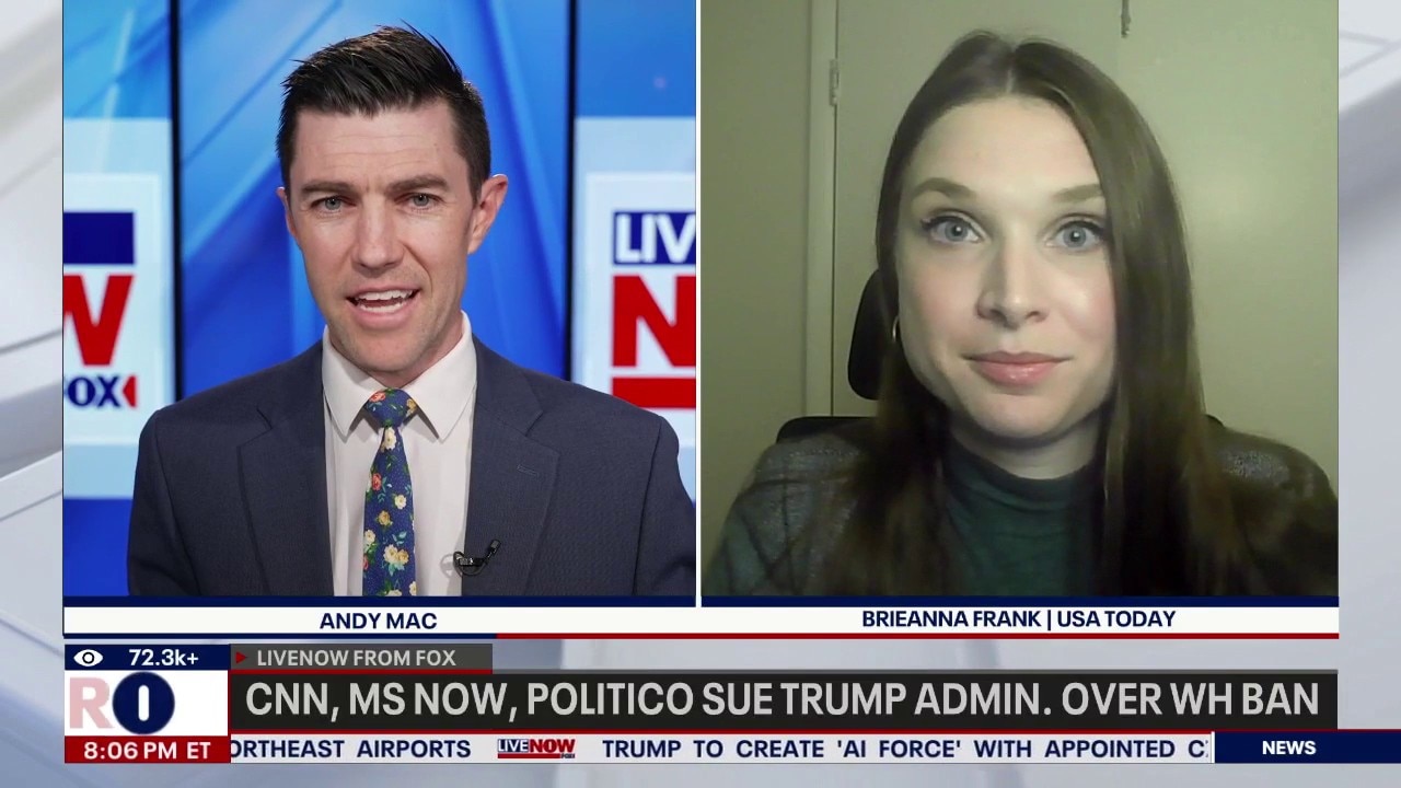 Major media outlets suing Trump admin after ban