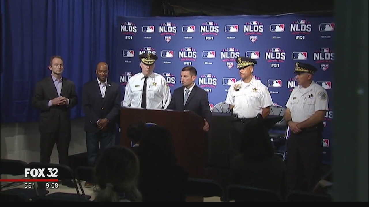 Security ramped up for Cubs playoff games
