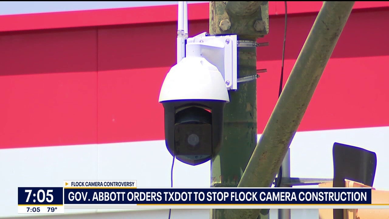 Abbott orders TxDOT to stop Flock camera installations