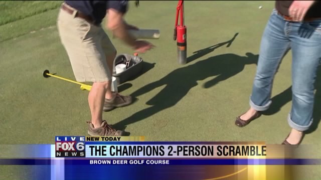Laura learns about all the work that goes into prepare the golf course