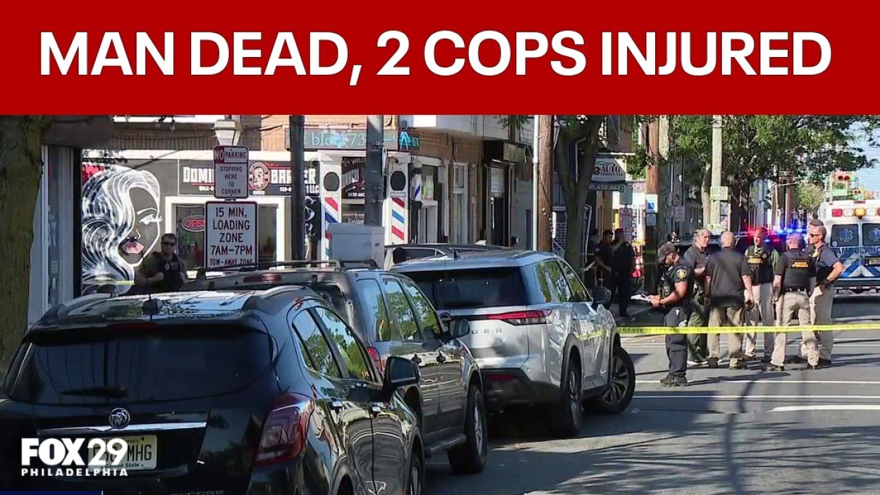 2 officers shot, suspect killed in Atlantic City: What we know