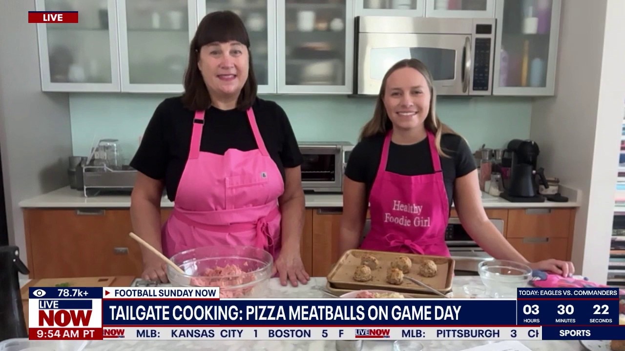 Tailgate cooking: Pizza meatballs on game day