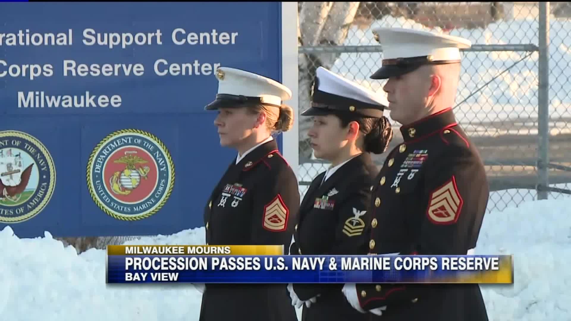 Honoring Rittner's military service