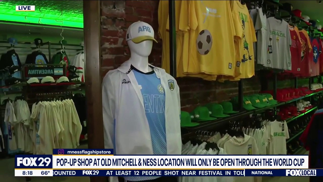 Philly Pop-Up Soccer Shop