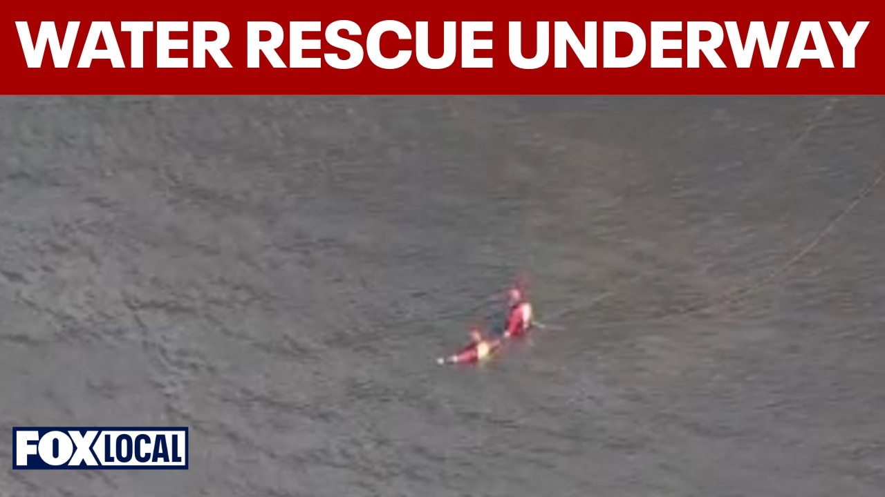 Crews respond to water rescue in Delaware River near Delran