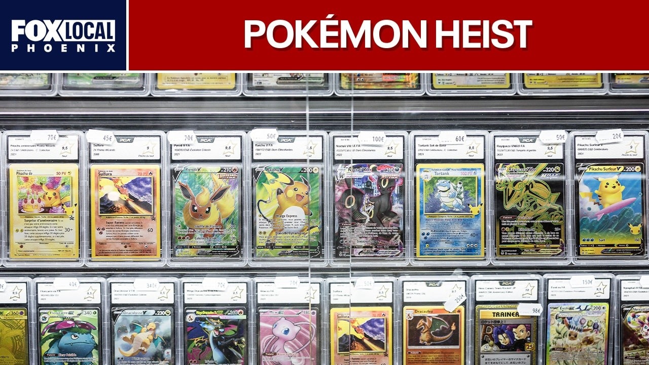 Pokémon cards stolen in Phoenix burglary