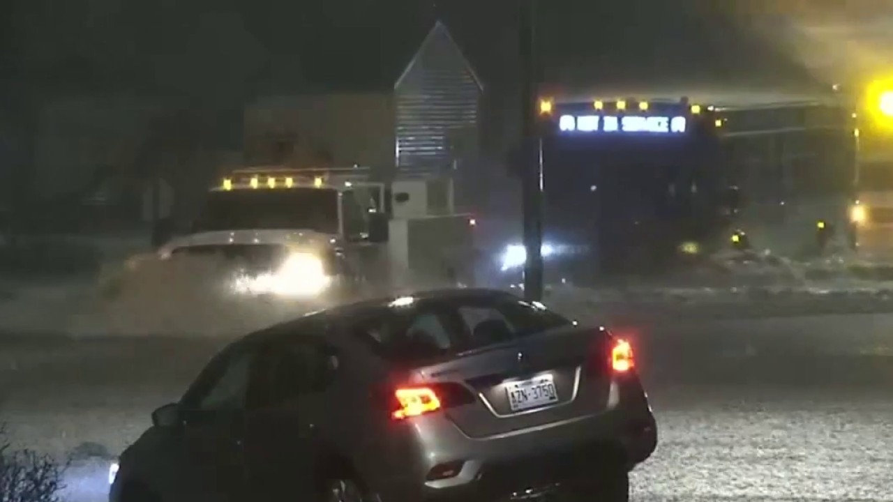 Flooding at 107th and Granville in Milwaukee