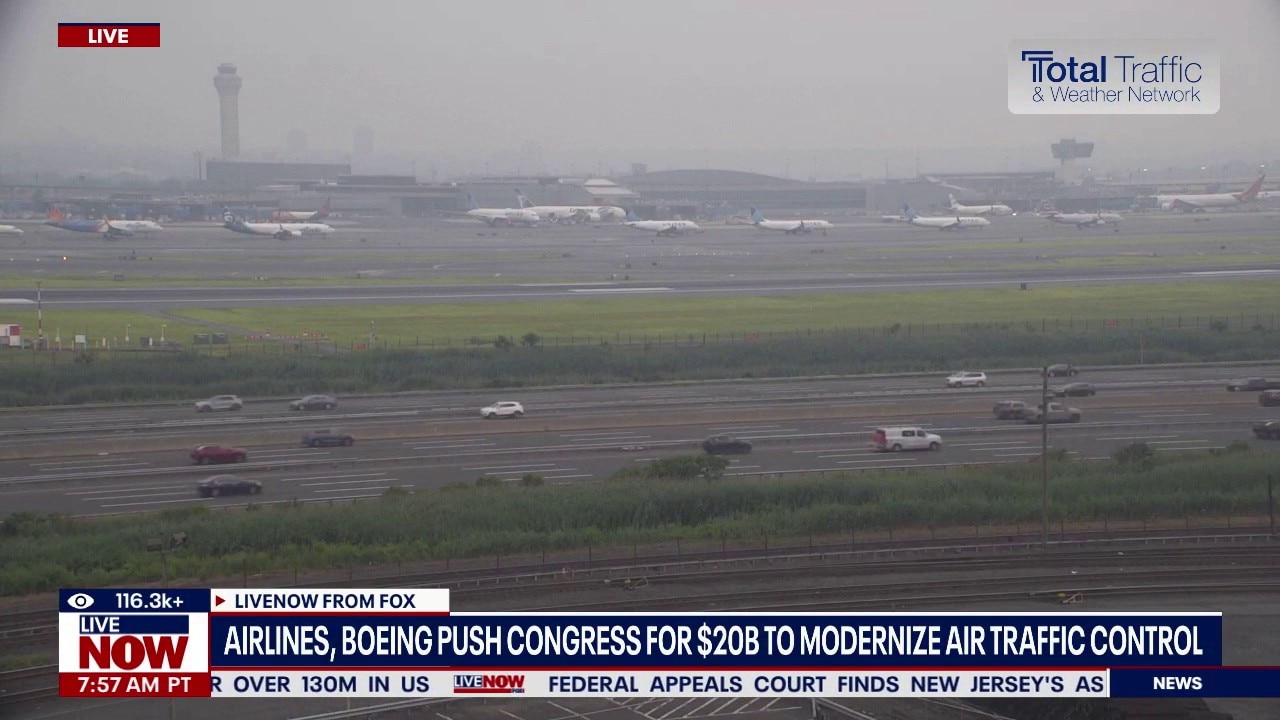 Airlines push congress to modernize air traffic control