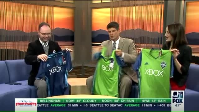 Check out the new Sounders FC uniforms! Season starts this Sunday at home