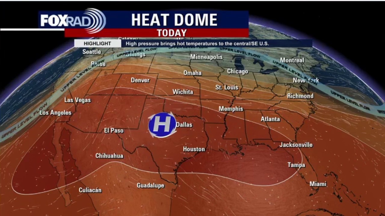 Houston weather: Heat wave firmly in place over the area