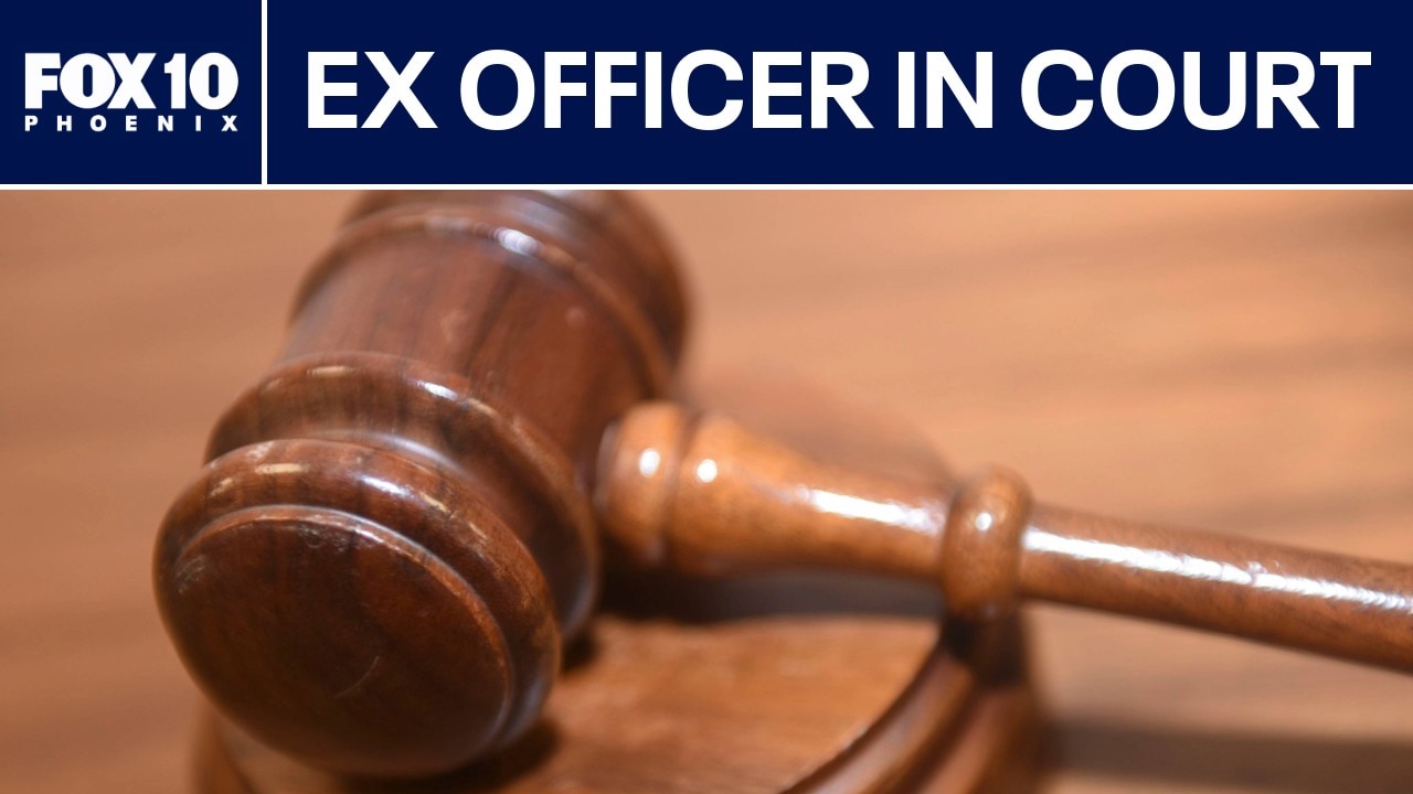 Ex-Phoenix officer pleads not guilty to theft