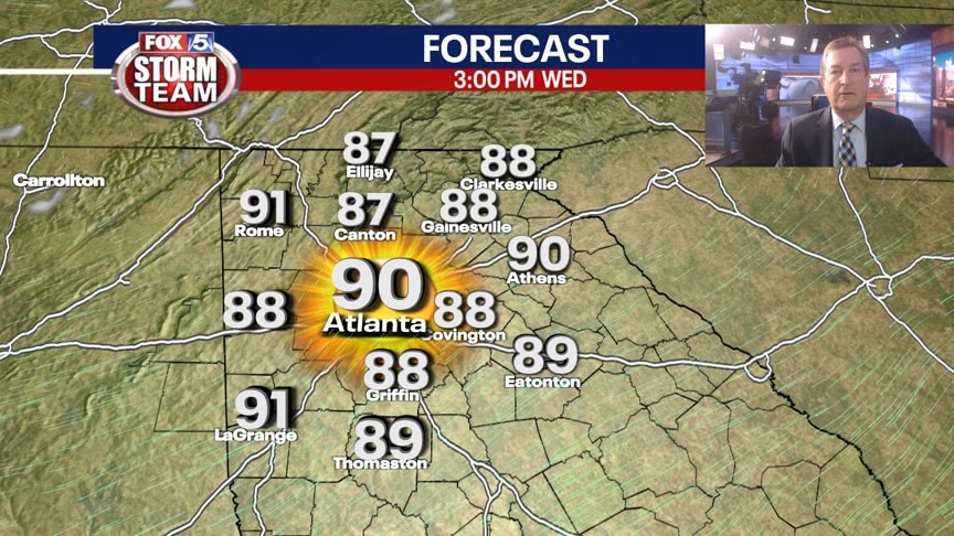 Tuesday Evening Weather Update